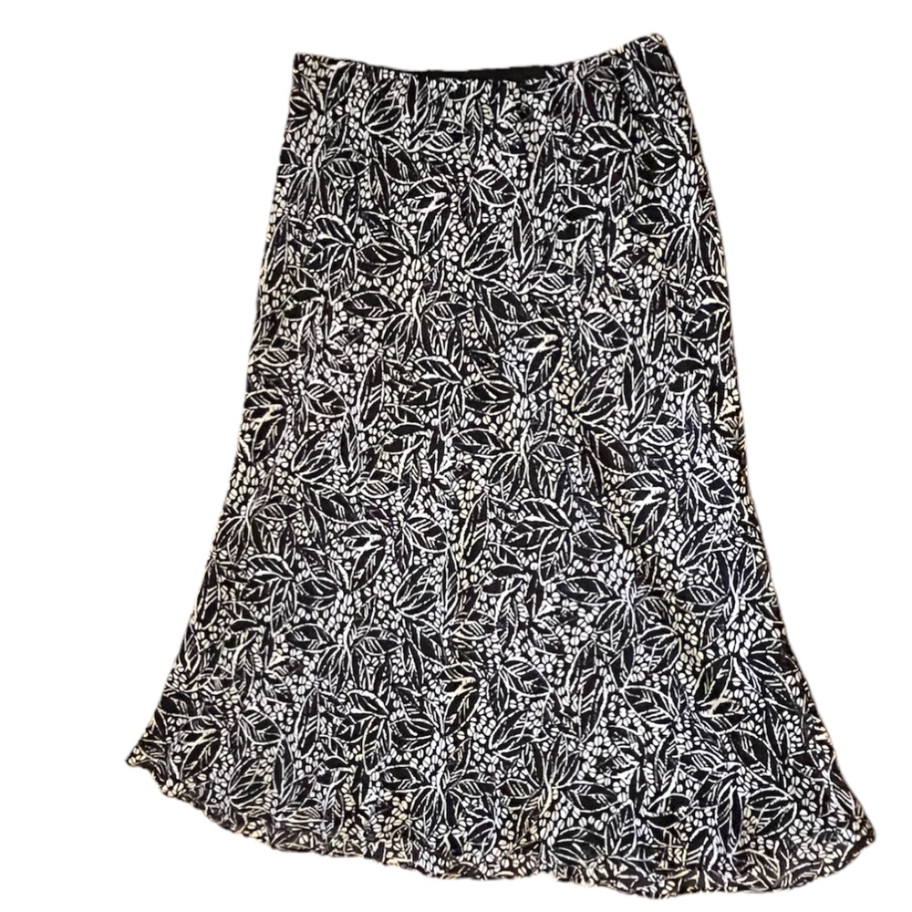 Lane Bryant Maxi Skirt, Black White | 14/16 - Picture 2 of 10